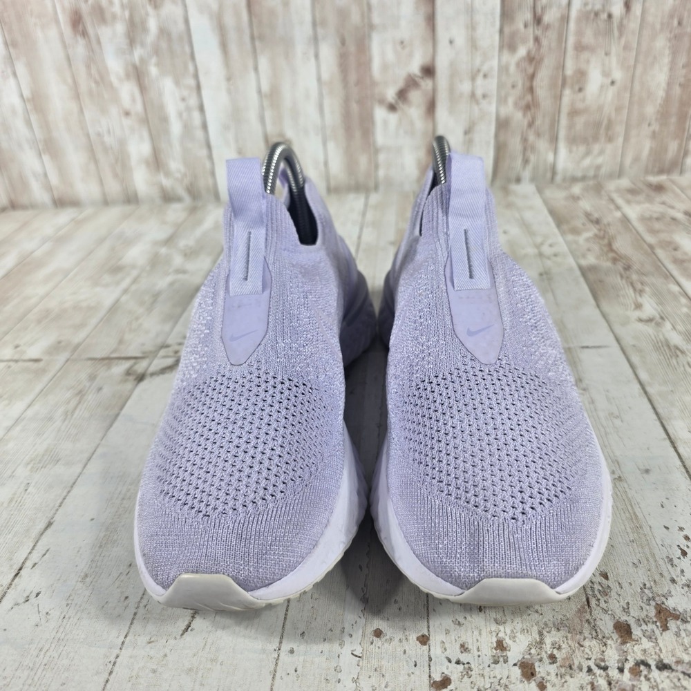 Nike Epic React Phantom Flyknit Lavender Purple Women 8.5 BV0415-500 Running - Picture 2 of 8